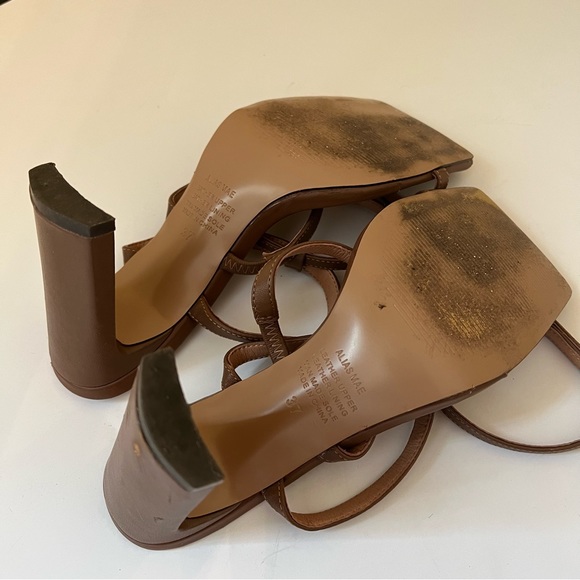 Alias Mae square toe sandals and toe ring - Picture 10 of 16